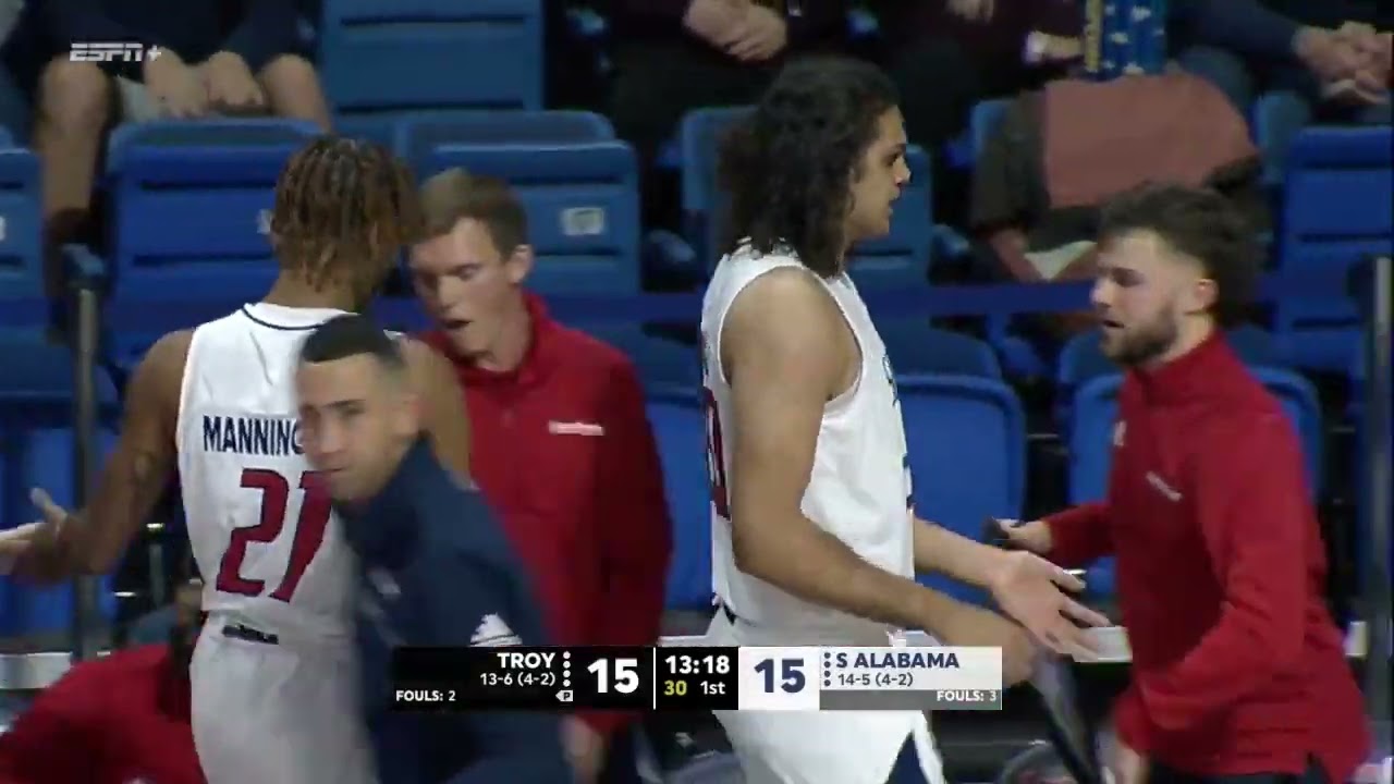 2022 01 27 South Alabama Men's Basketball  vs Troy Men's Basketball