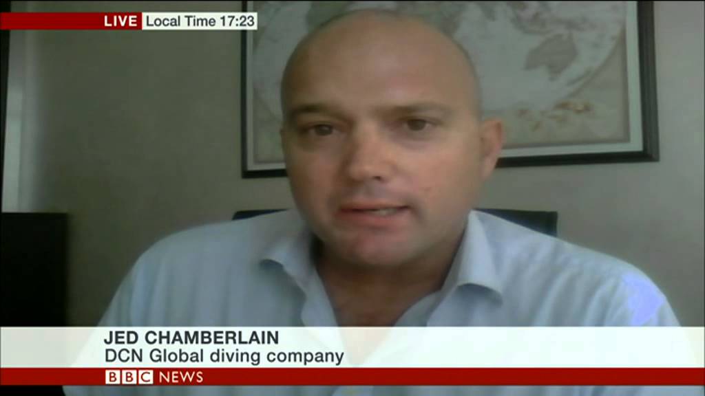 Amazing Atlantic Ocean rescue - BBC World News interview