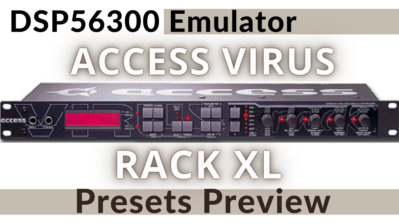 Access Virus Rack XL | DSP56300 v.1.2.5