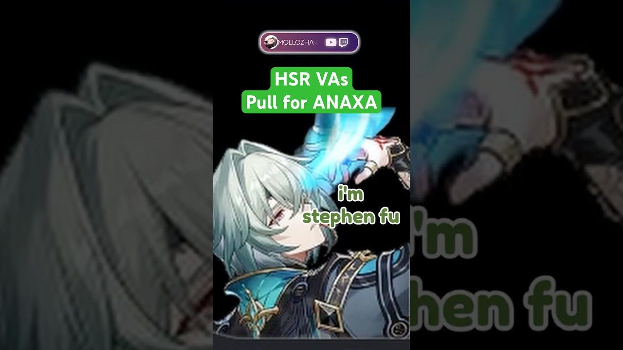 Honkai Star Rail VAs Pull for ANAXA #honkaistarrail