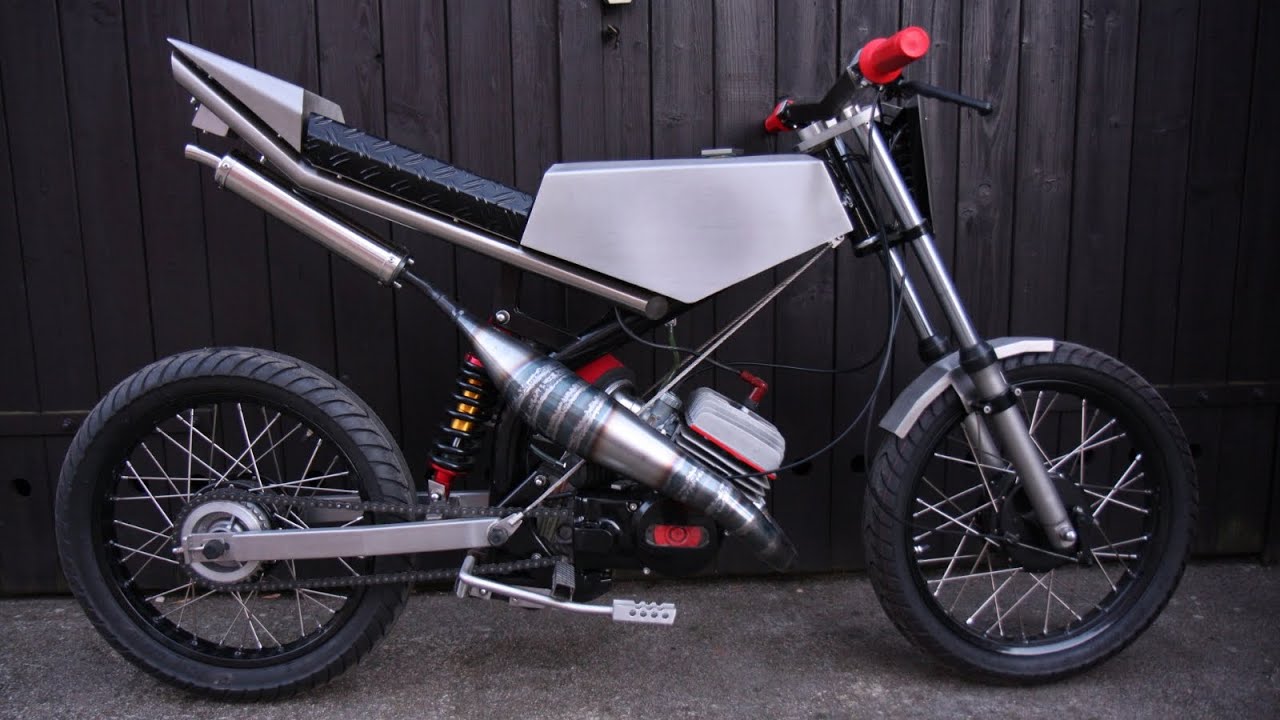 Edelstahl Simson! Athena 80ccm extrem Tuning Onboard | only Power