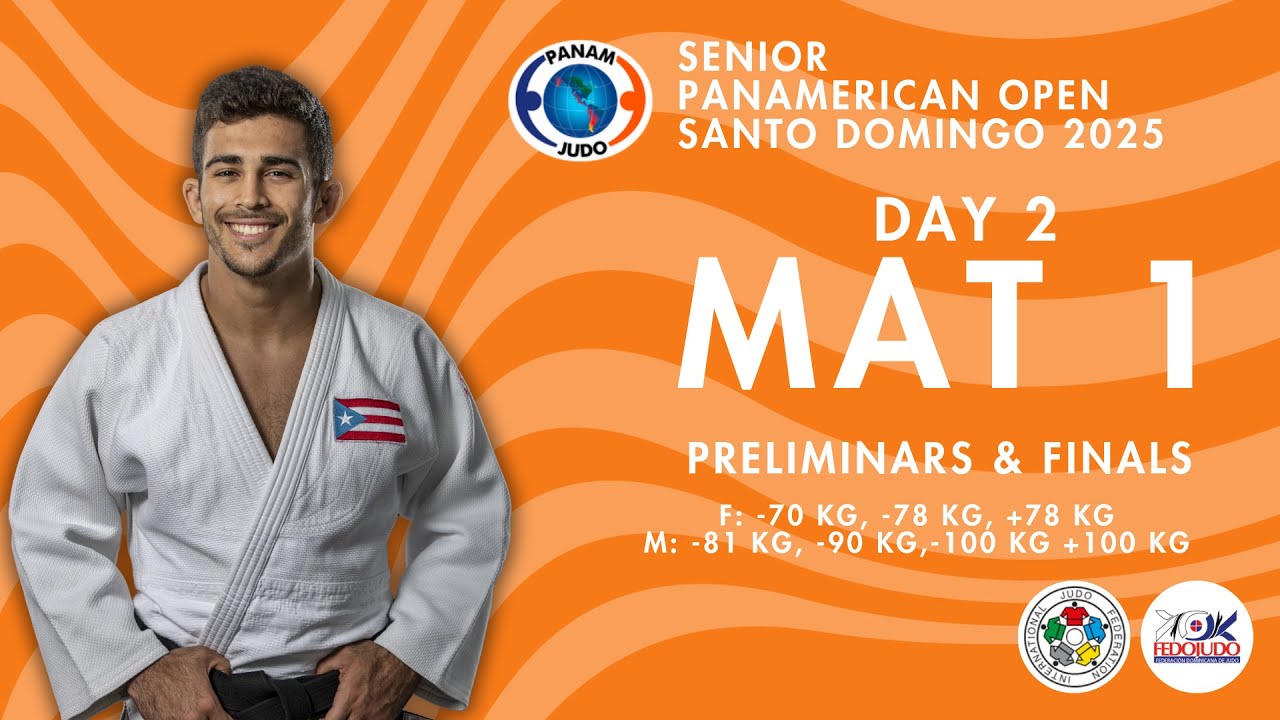 Open Panamericano Santo Domingo 2025  Dia 2 Mat  1 Preliminares y Finales