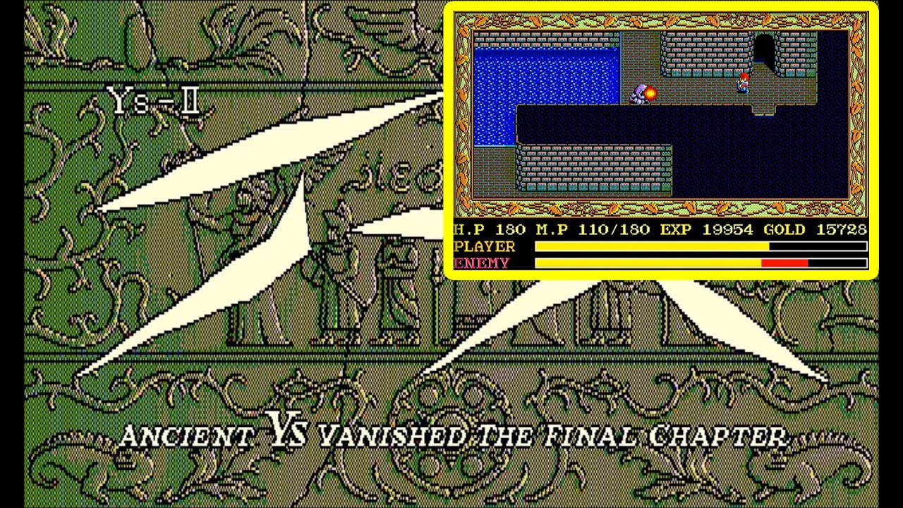 FM音源エミュレーター で Ys2 の 神殿の地下水路 の BGM 「 Subterranean Canal 」 (PC-88版 / PC-98版)を作ってみた