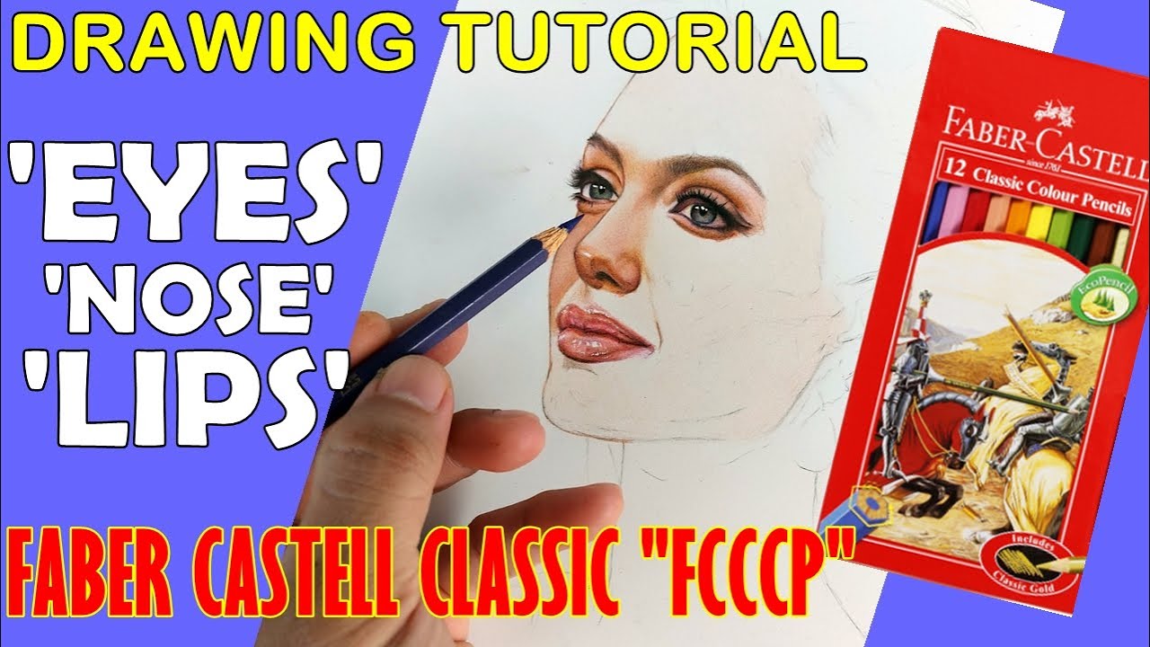 Realistic Drawing Tutorial for Beginners (FCCCP) - BMD Portraits