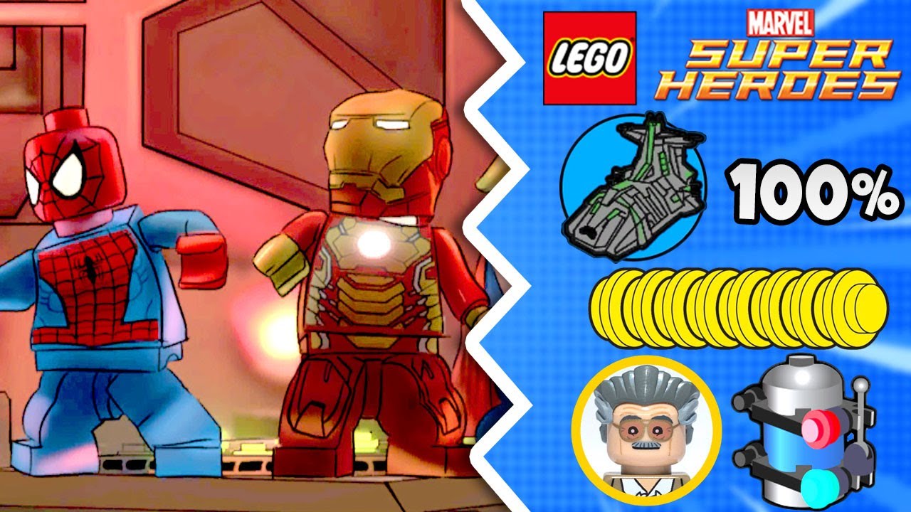 LEGO Marvel Super Heroes #79 FASE 10 A SENSAÇÃO DE AFUNDAR 100% MINIKITS STAN LEE E DINHEIRO Portugu
