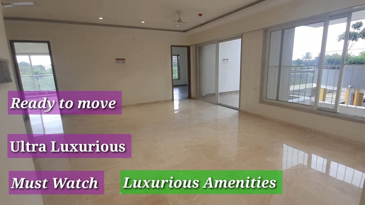 Must Watch Ultra Luxurious Ready To Move Flat In Pune punawale 1800 Sq Ft Carpet call us 9112073377