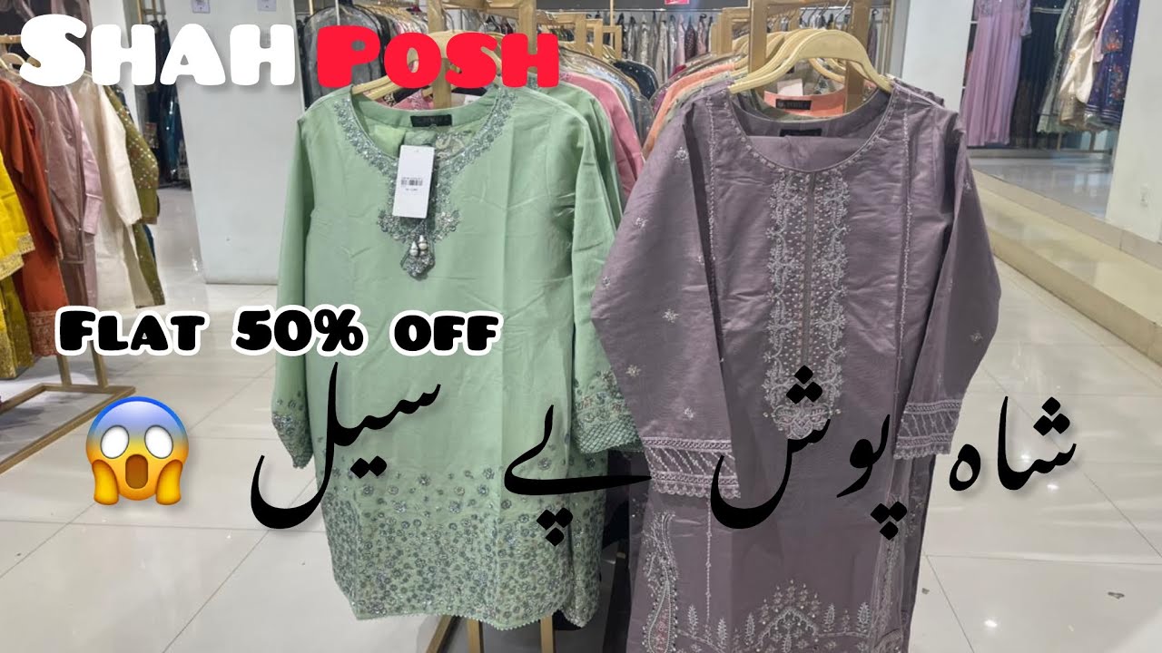 Sha Posh Eid Sale Upto 60%OFF ❣️Sha posh New Collection 2026❣️ Sho Posh Fancy Collection On Sale🎉