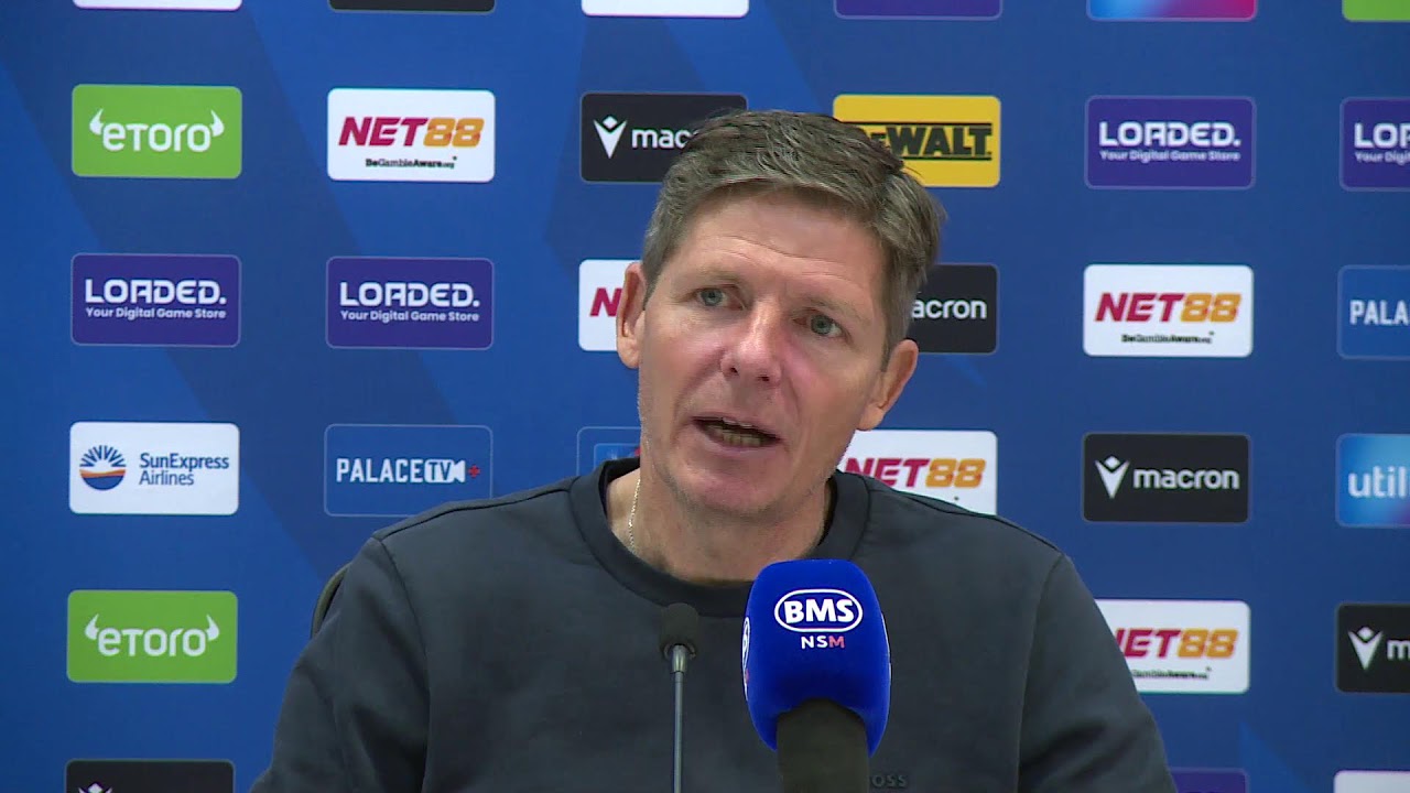 Live || Glasner and Moyes on Crystal Palace 2-2 Everton