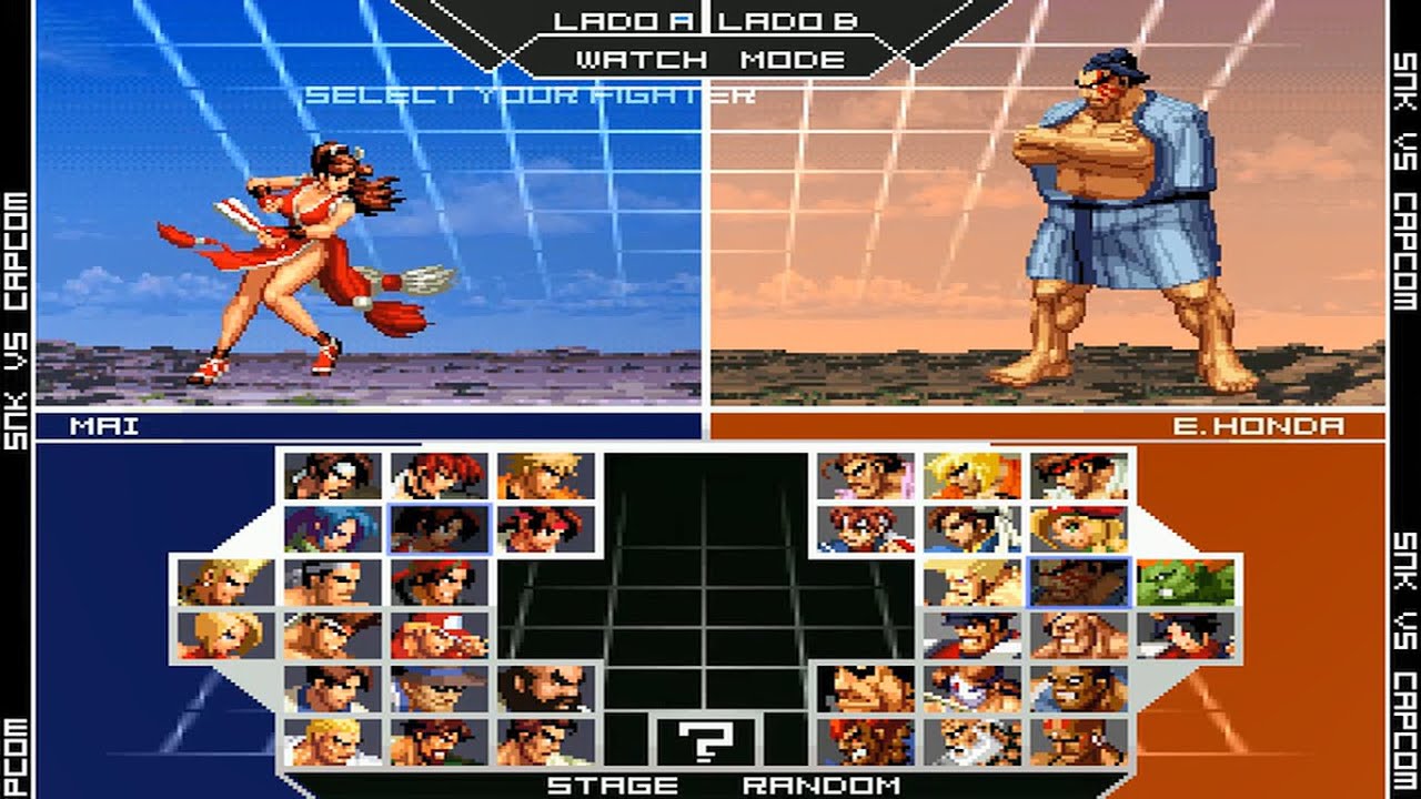 [MUGEN GAME] SNK vs. Capcom: Chaos Back Again (Kinda KOFM Style) Compiled by Yagami Br