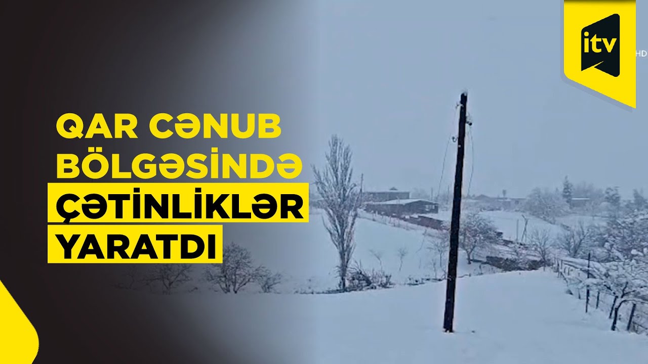 Cəlilabadın bəzi kəndləri işıqsız qaldı - QARIN FƏSADLARI