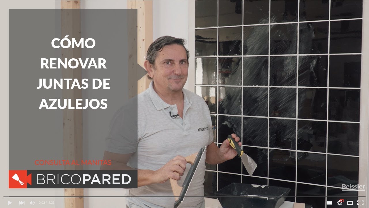 Cómo renovar juntas de azulejos