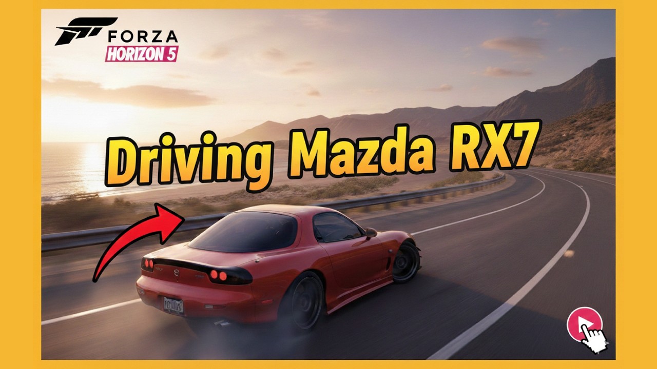 Mazda RX 7 | Beauty of Forza Horizon 5