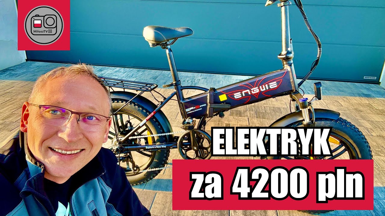 Rower Elektryczny ENGWE EP 2 Pro | Unboxing