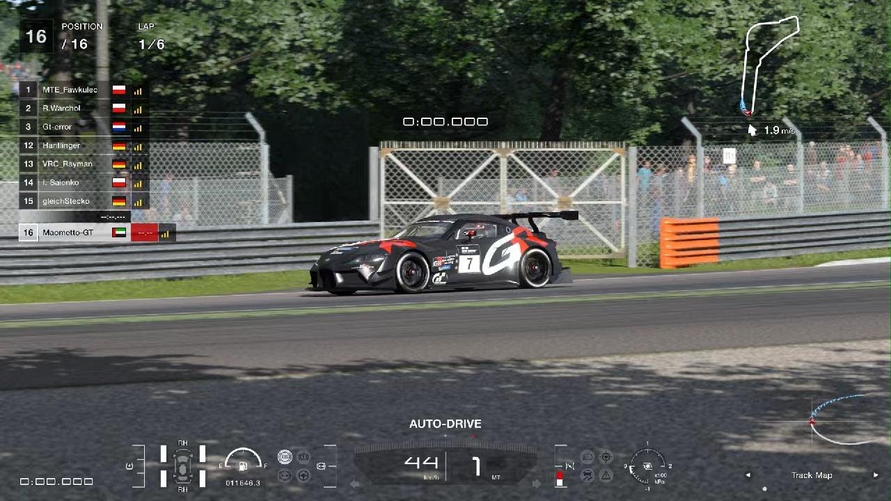 Gran Turismo 7 - Daily Race B - Monza Circuit - GR Supra Racing Concept '18