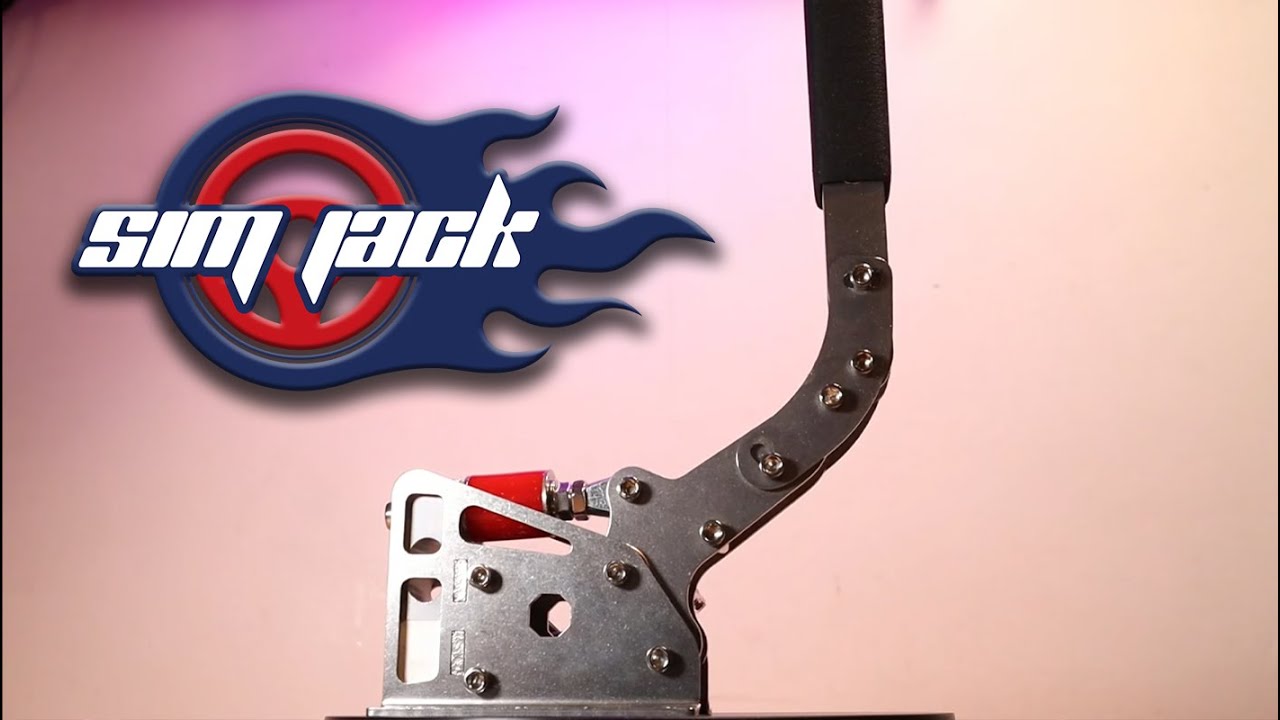SIMJACK HE SIM Handbrake clone HE002 | 360&deg; close-up view [SIM RACING HARDWARE]
