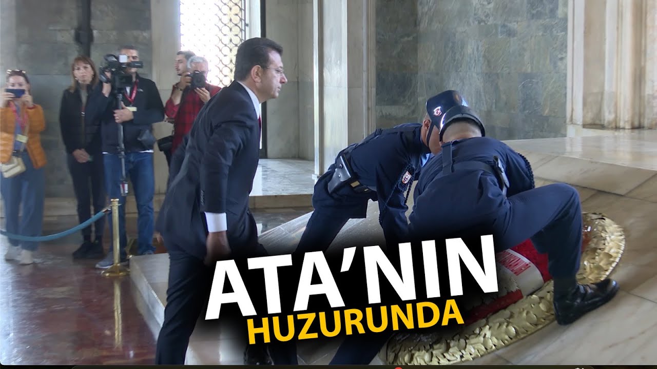 Ekrem İmamoğlu ve İBB Heyetti Anıtkabir'de Ata'nın huzurunda! Anlam dolu mesaj paylaştı!
