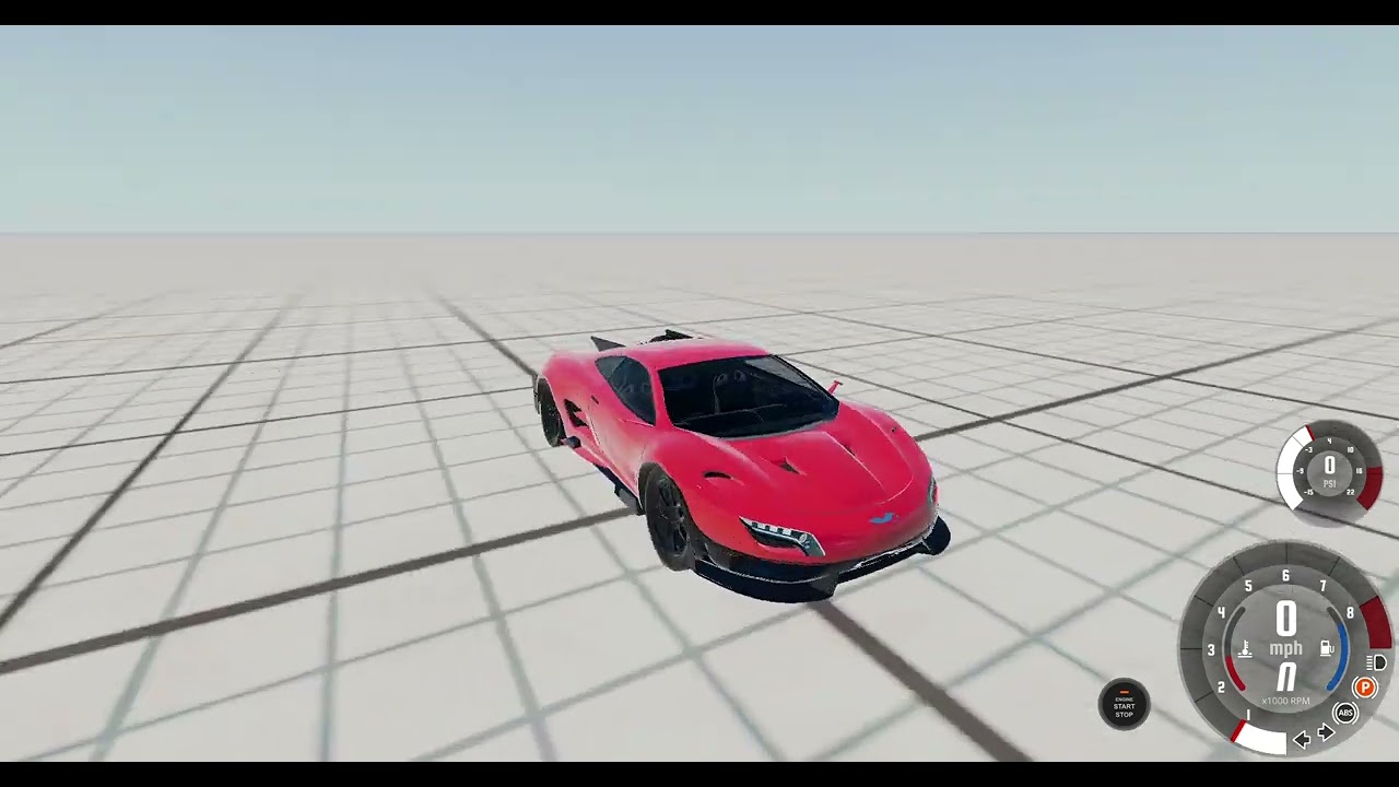 Firest time testing out the V10 Destroyer in BeamNG