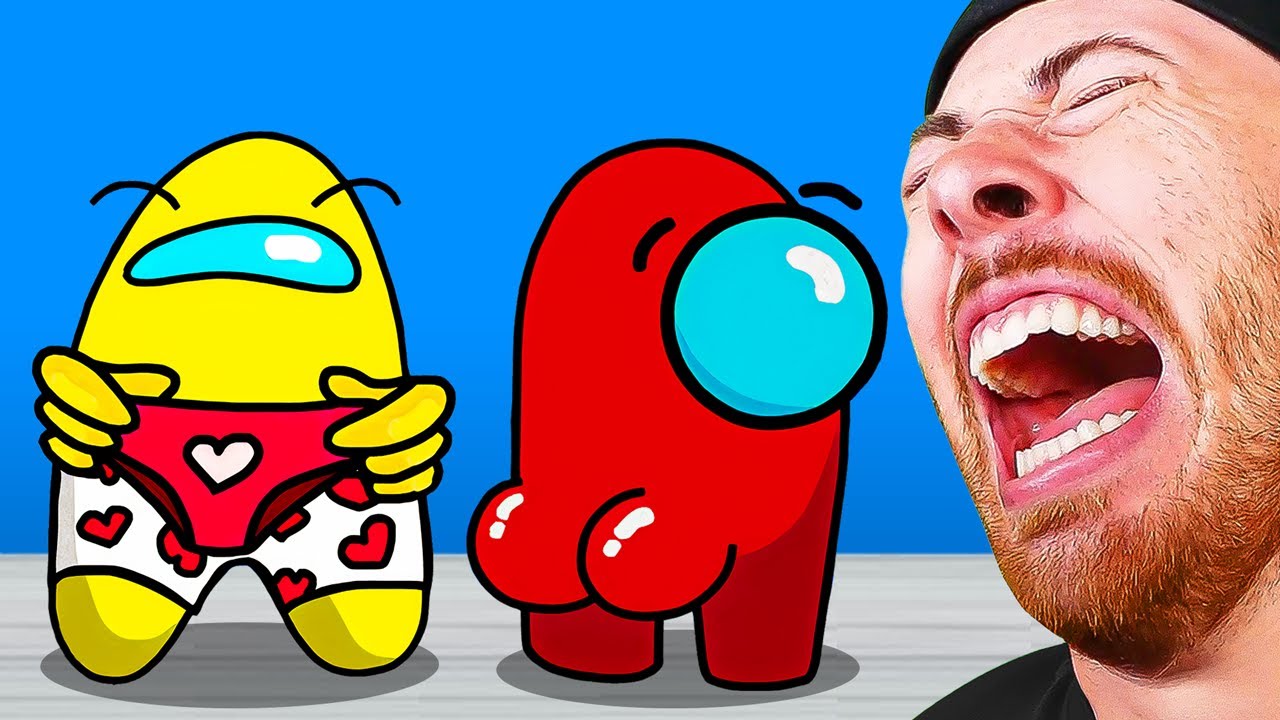 FUNNY ANIMATIONS That will Make you LAUGH (Among Us)