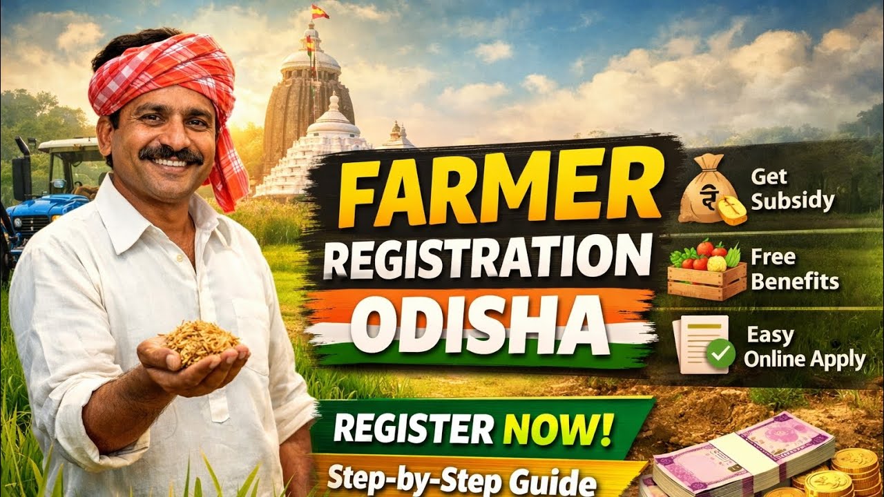 Farmer Registration Odisha 2026 🔥 Full Process + Benefits (Step by Step)
