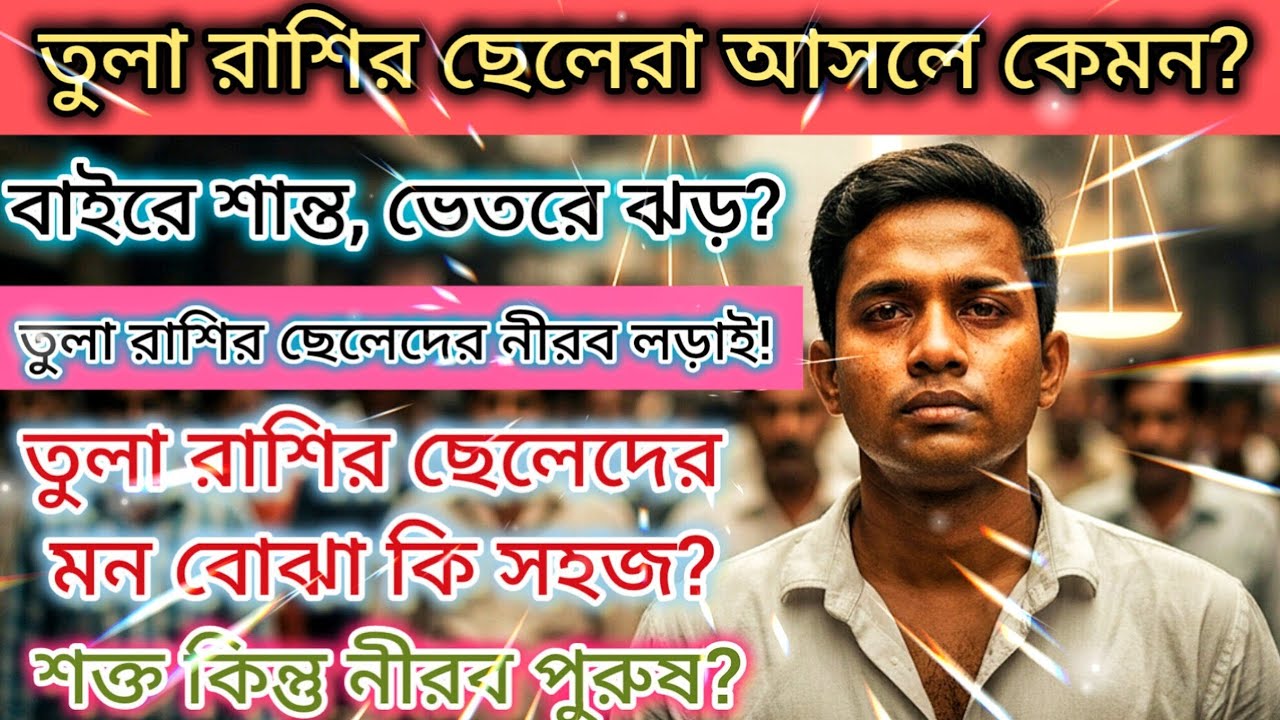 তুলা রাশির ছেলেরা আসলে কেমন? নীরব স্বভাবের আড়ালের অজানা সত্য