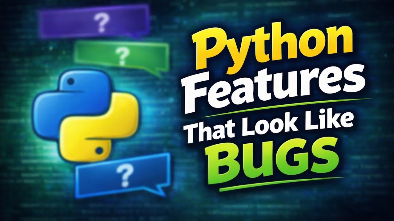 Python Features That Look Like Bugs!!