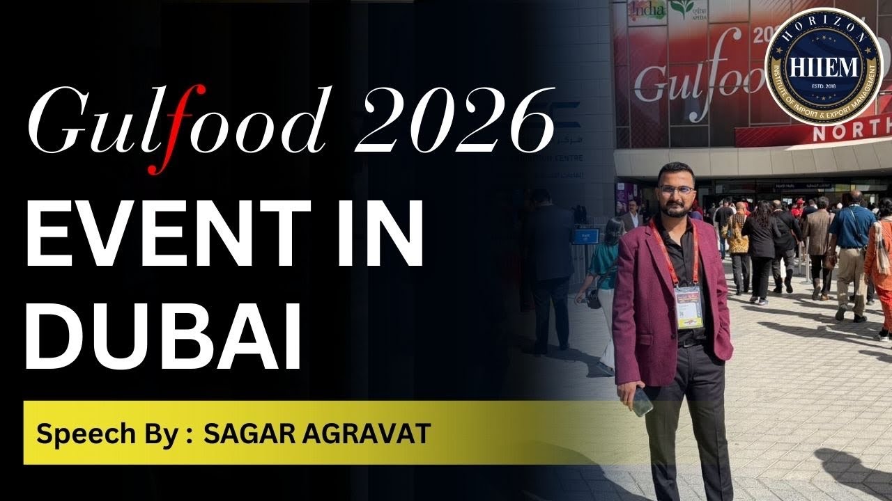 Выступление Сагара Агравата на мероприятии Gulfood 2026 | Как начать экспортно-импортный бизнес.