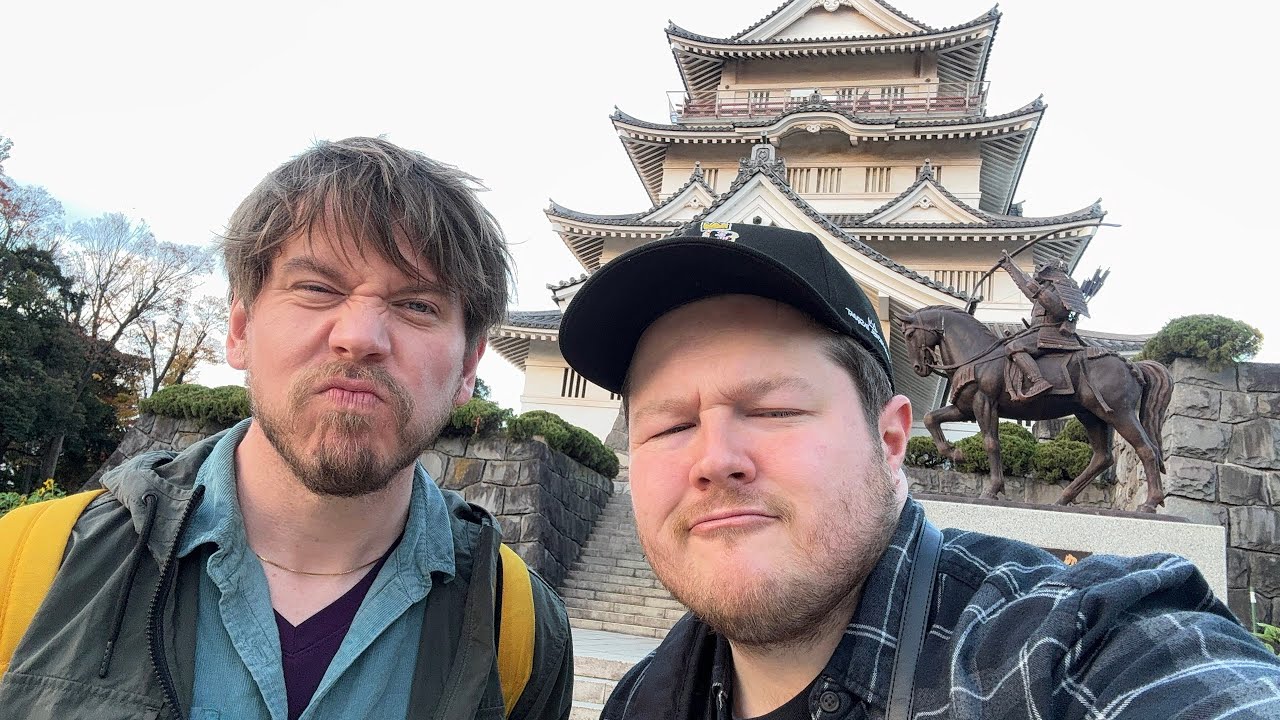 Chiba Shrine Myōken Hongū & Inohana Castle Ruins - Japan Vlog #7 (Day 9)