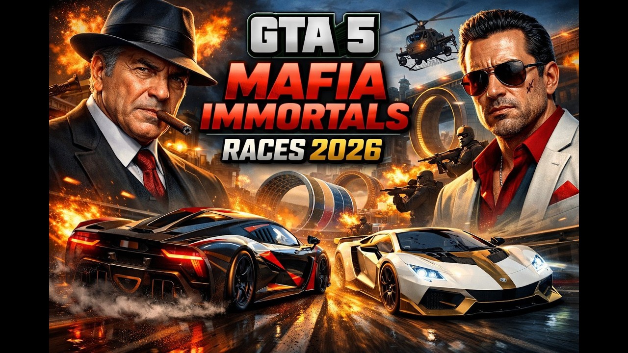 GTA 5 ONLINE  MAFIA IMMORTALS  | Funny Races in 2026