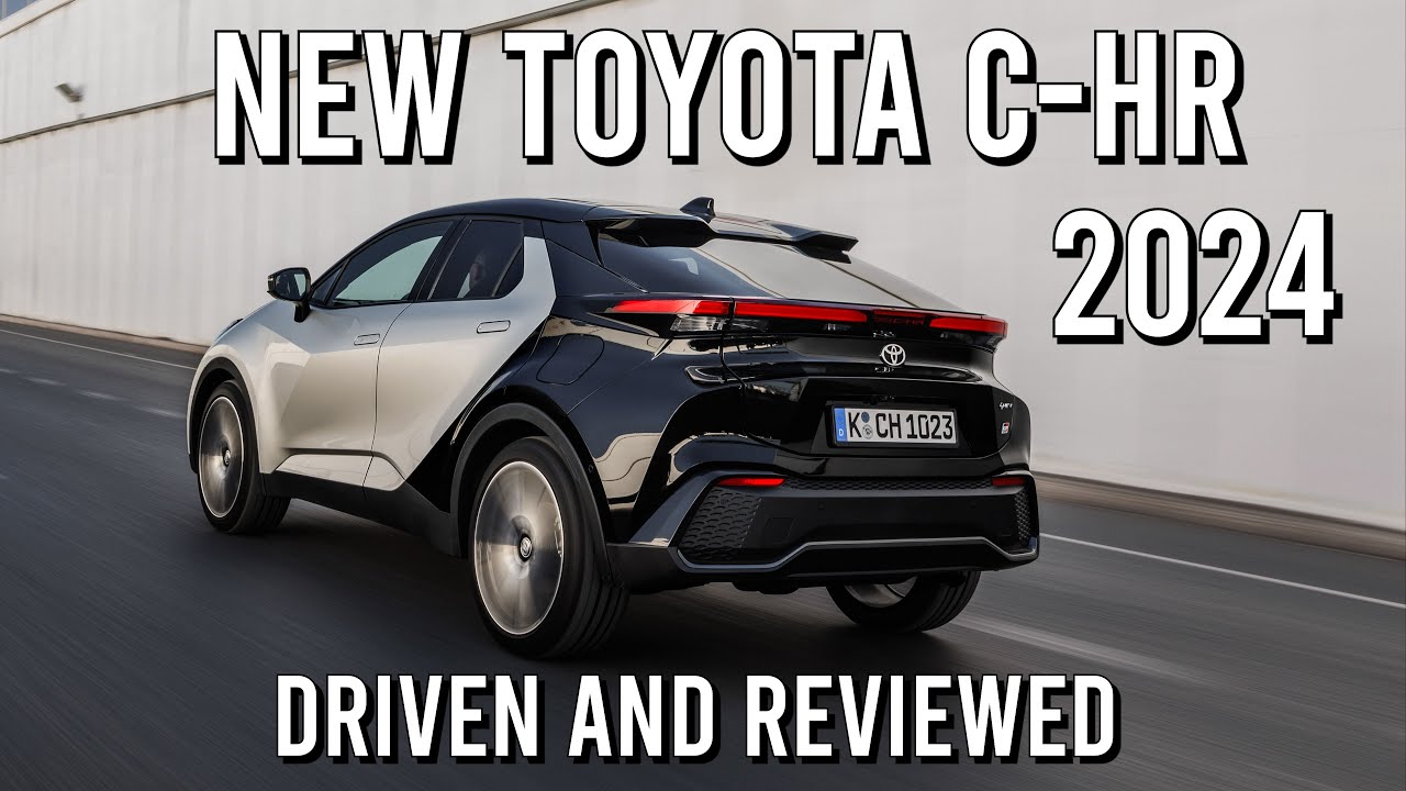TOYOTA C-HR 2024 / DRIVEN AND REVIEWED / NEW HYBRID SUV LOOKING SHARP