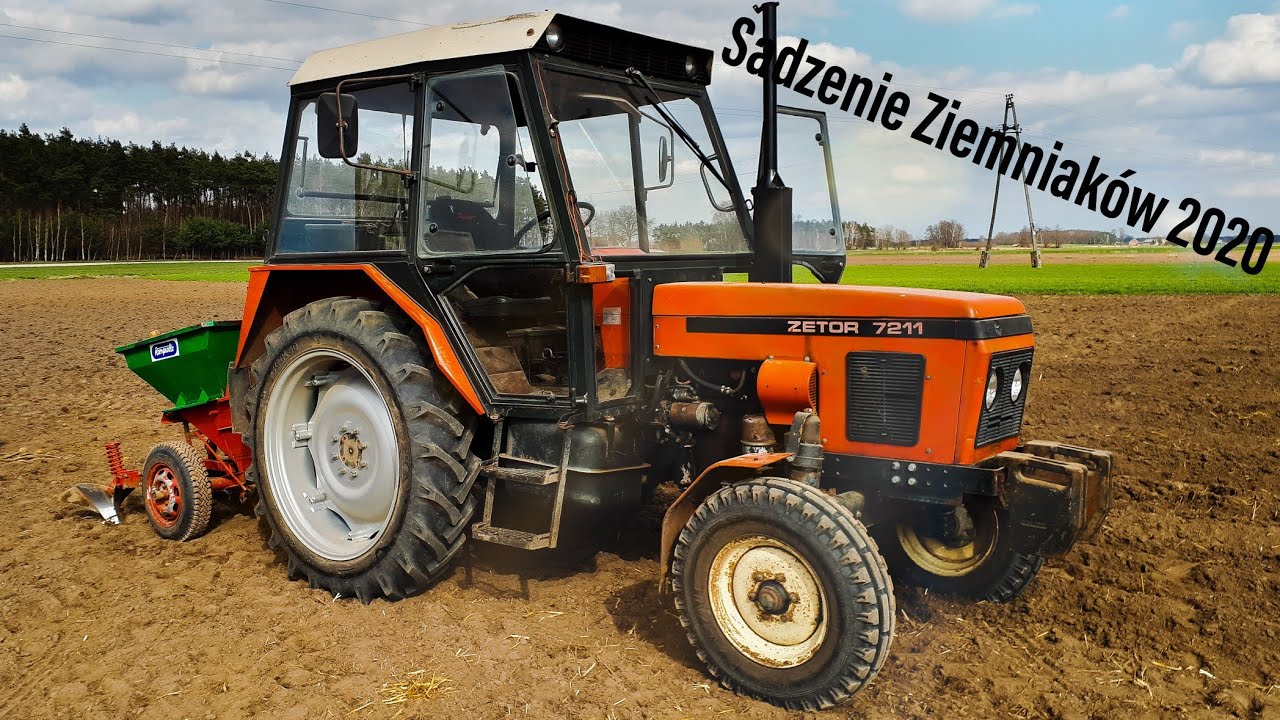 ✪Sadzenie Ziemniaków 2020✪ Zetor 7211 w akcji💪