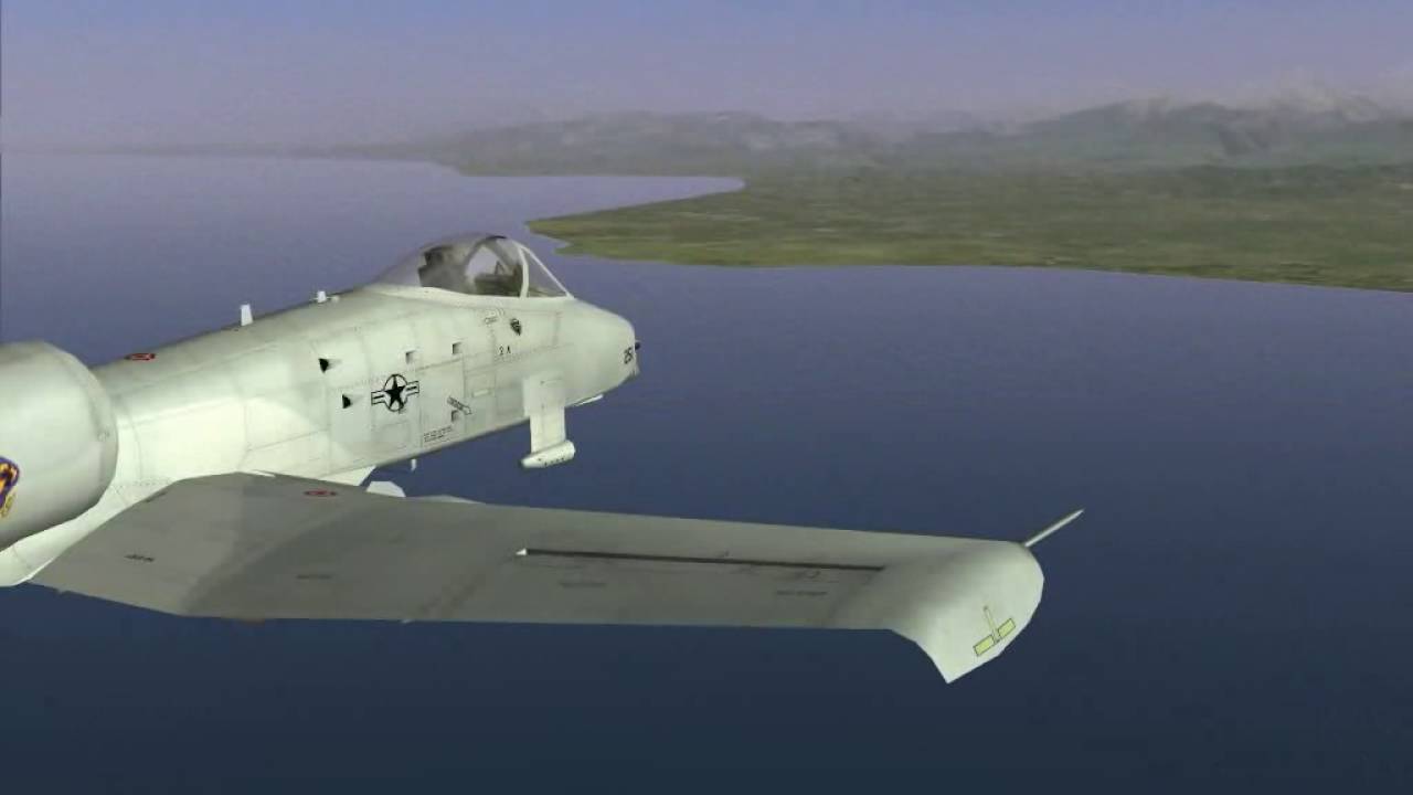 Введение: Управление самолетом. Тангаж, крен, рысканье (A-10A)