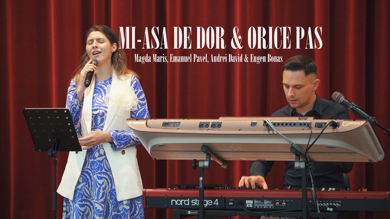 Mi-asa de dor, Isuse dupa Tine & Orice pas Isus mi-l conduce - Magda Maris & band | COLAJ CANTARI
