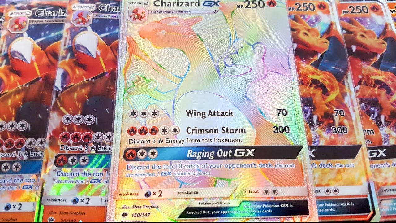 The hunt for a Hyper Rare Charizard