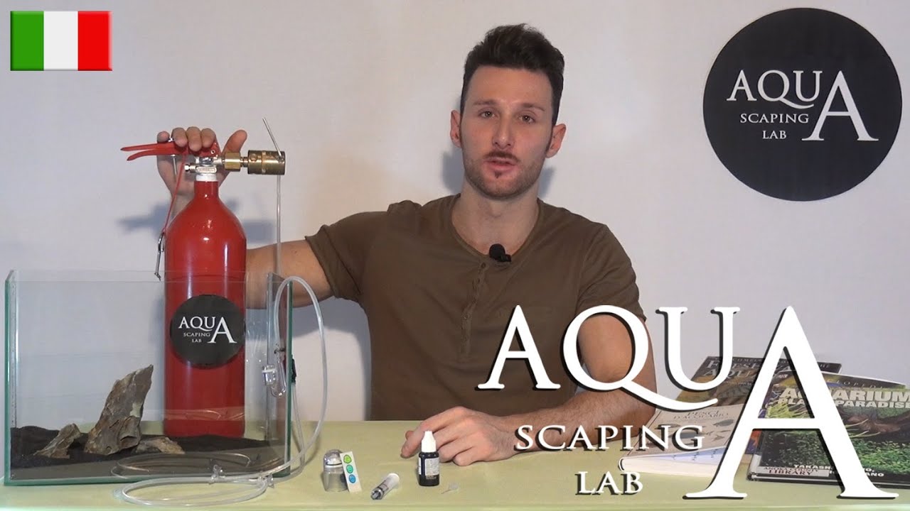 Aquascaping Lab - CO2 impianto di fertilizzazione con Anidride Carbonica tutorial su installazione