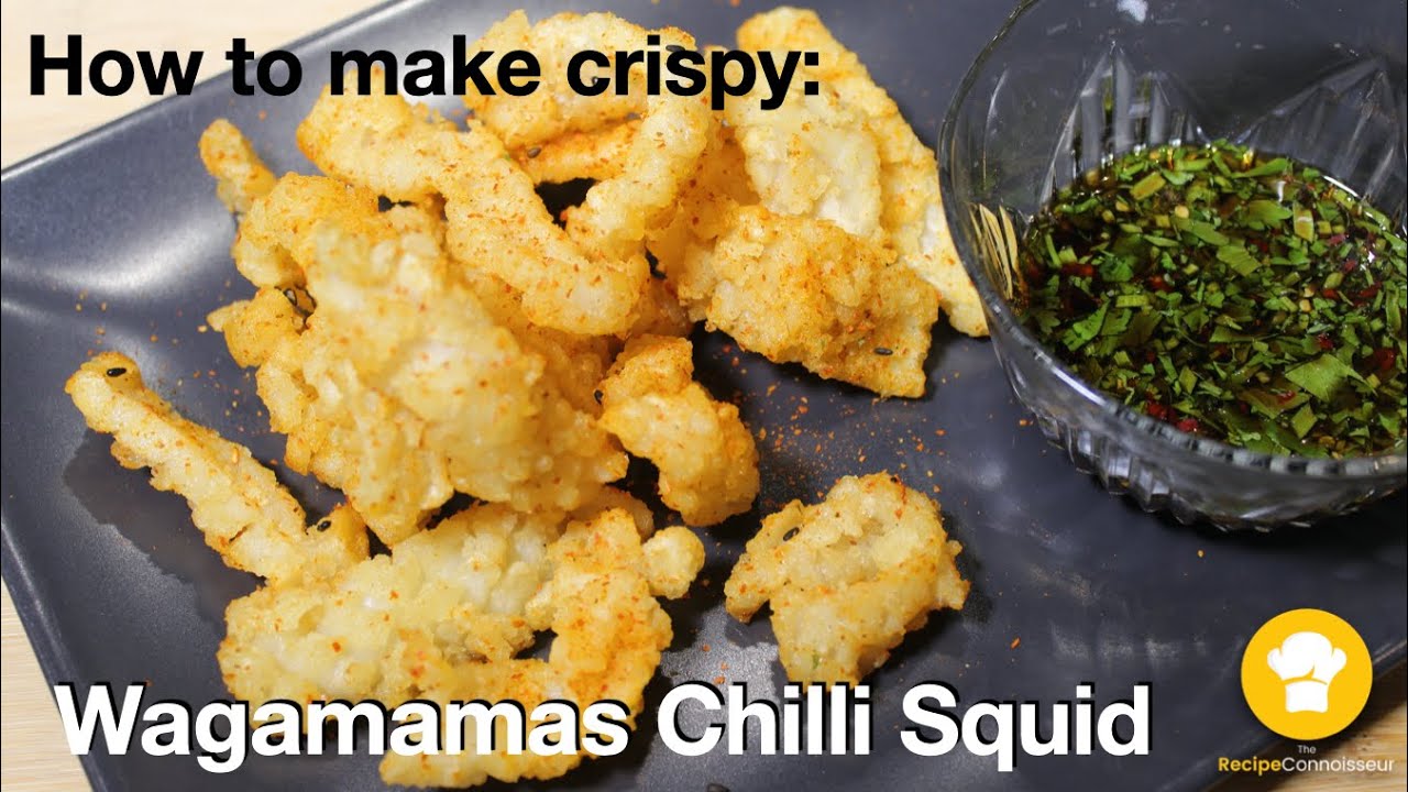How to make WAGAMAMAS CHILLI SQUID  | CRISPY & TASTY | TheRecipeConnoisseur