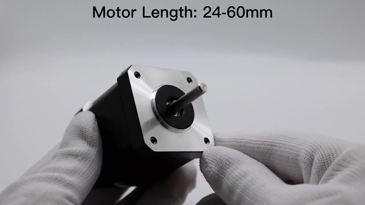 NEMA 17 Dual Shaft Stepper Motor 1.8° 2-Phase 42mm 3.24V DC 42HS4017