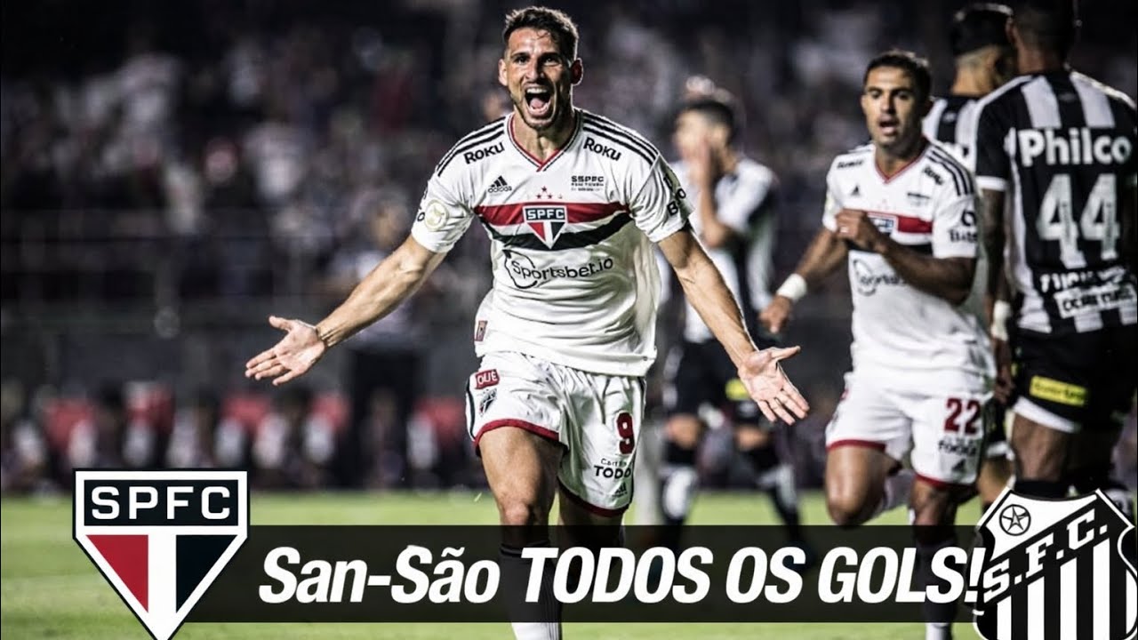 SÃO PAULO X SANTOS - TODOS OS GOLS (2021-2026)