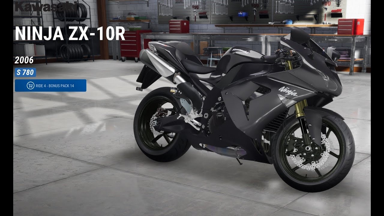 [RIDE 4] - 2006 Kawasaki  ZX-10R - Bonus pack 14