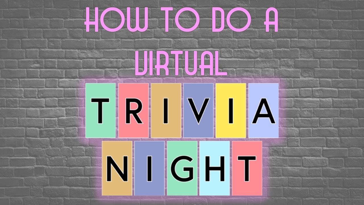 How to Setup and Run a Free Virtual Trivia Night