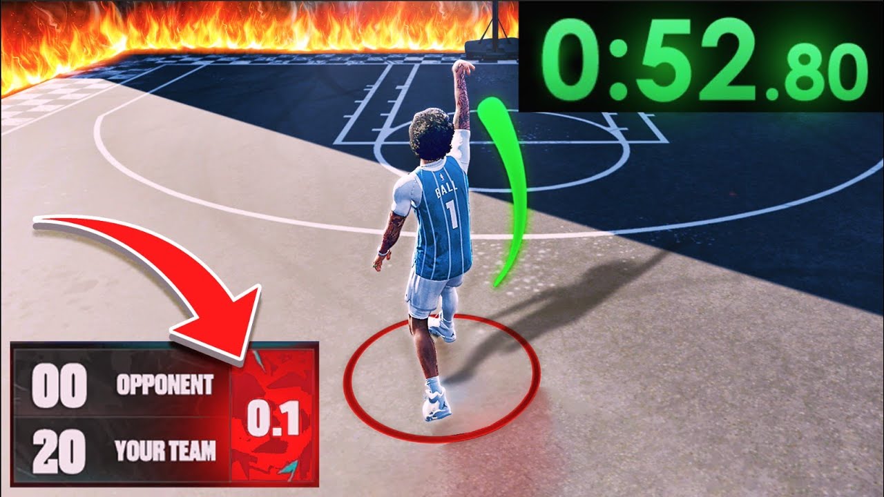 Beating The FASTEST Park Game RECORD (nba 2k23)