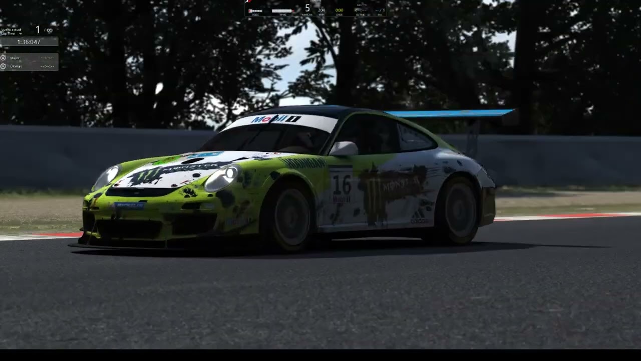 Assetto Corsa porsche 997 cup ks barcelona layout gp 2025 02 04