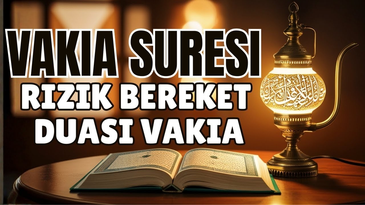 Çok Güçlü Bereket Duası Rızık Ayetleri Vakıa Suresi - Rukye Ayetleri