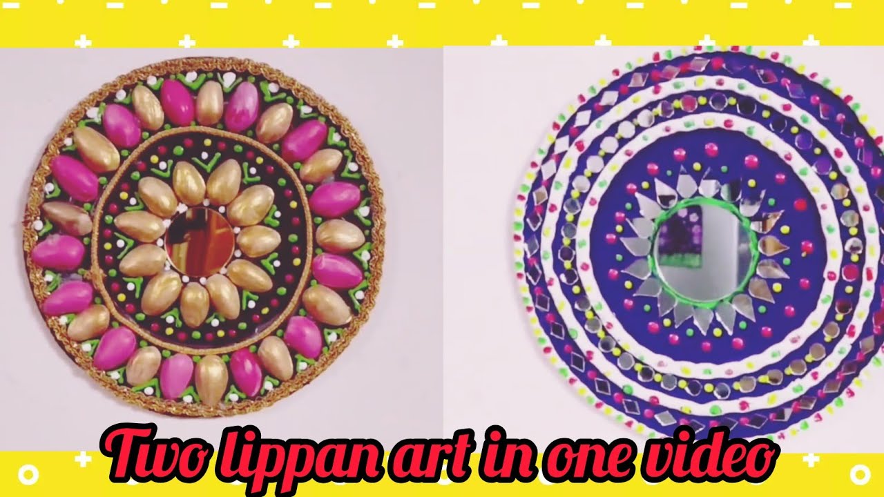 Lippan Art #creativity #craft #diy #art #homedecor #beautiful #handmade #viral #video     #lippanart