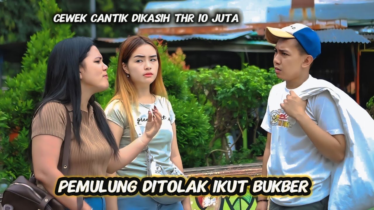 SAAT BOS MUDA NYAMAR JADI PEMULUNG KASIH THR 10JUTA SAMA CEWEK KENALAN, Gagal bukber...