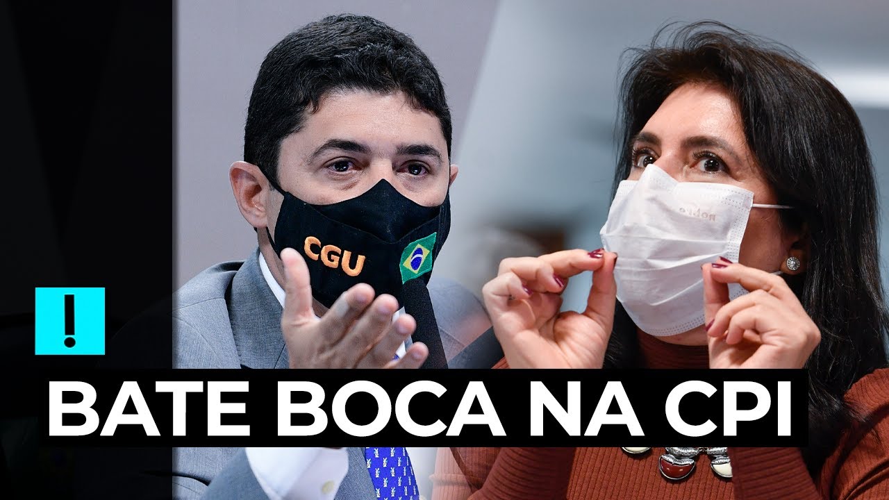 Wagner Rosário chama Simone Tebet de “descontrolada” e CPI é suspensa