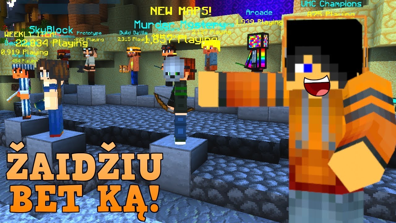 ŽAIDŽIU BET KĄ!