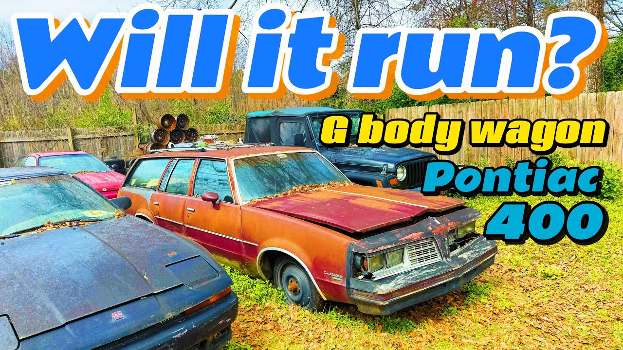 WILL IT RUN? Abandoned for years. Pontiac G body station wagon #project #lifestyle #mechanic
