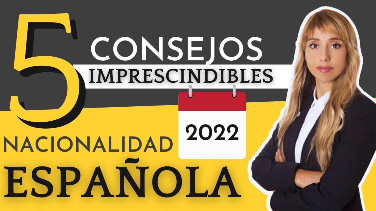 ✅2022👉🏼Cómo Solicitar TU NACIONALIDAD ESPAÑOLA de la forma MÁS RÁPIDA