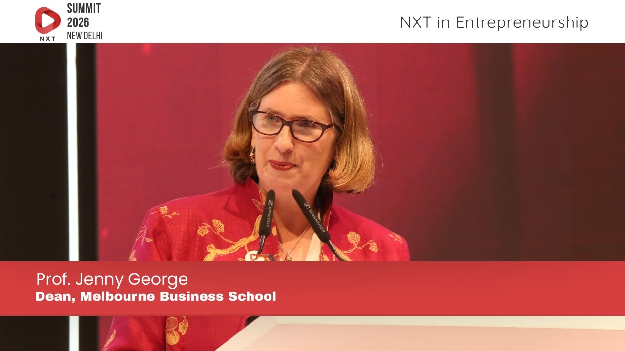 NXT Summit: Prof. Jenny George Explains Importance Of Data-Driven Decision Making At NXT 2026