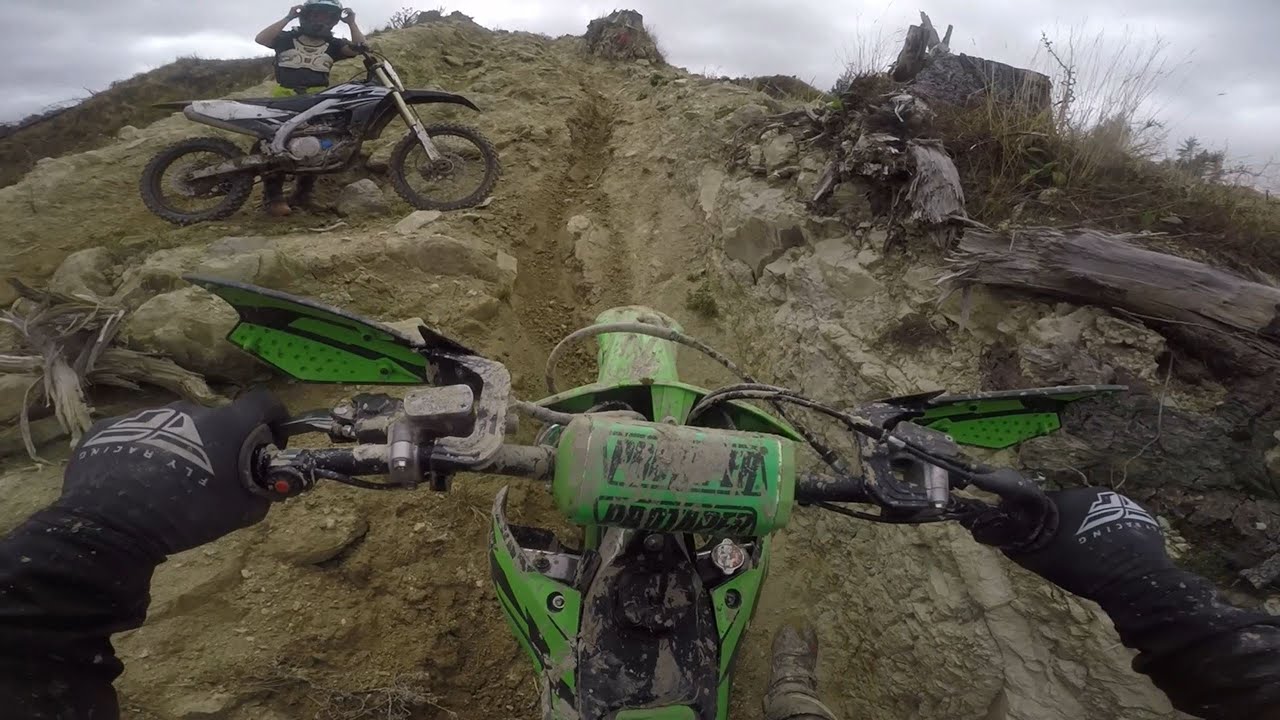 Exploring Hard Options On 450s, Ngamatapouri Trail Ride